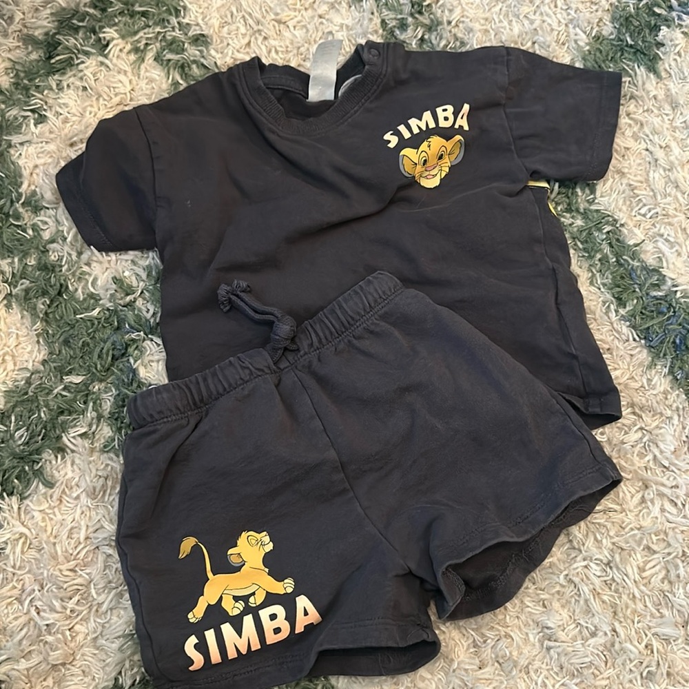 18 month H&M matching set